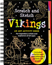 Scratch and Sketch Vikings!: An Art Activity Book (Scratch & Sketch)