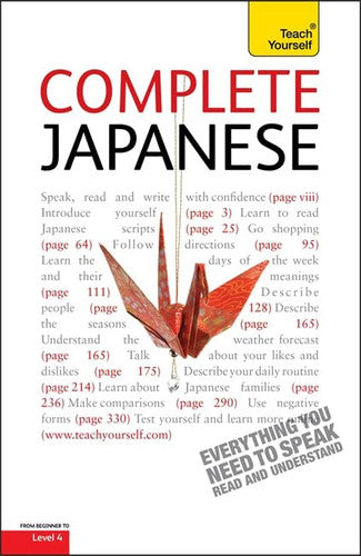 Complete Japanese: Teach Yourself