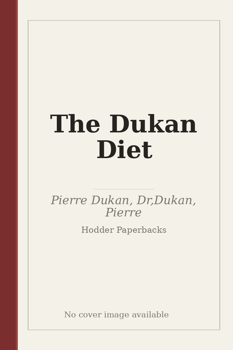 The Dukan Diet - no cover image available