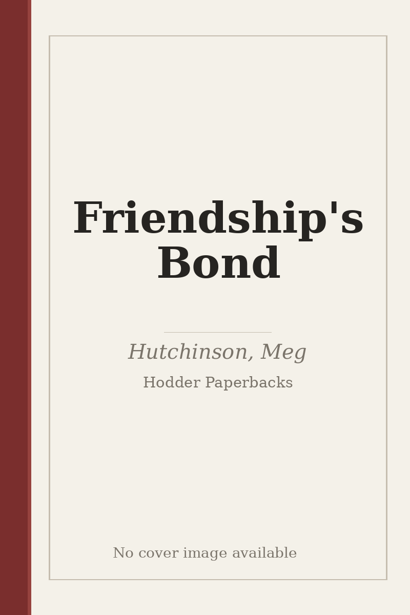 Friendship's Bond - no cover image available