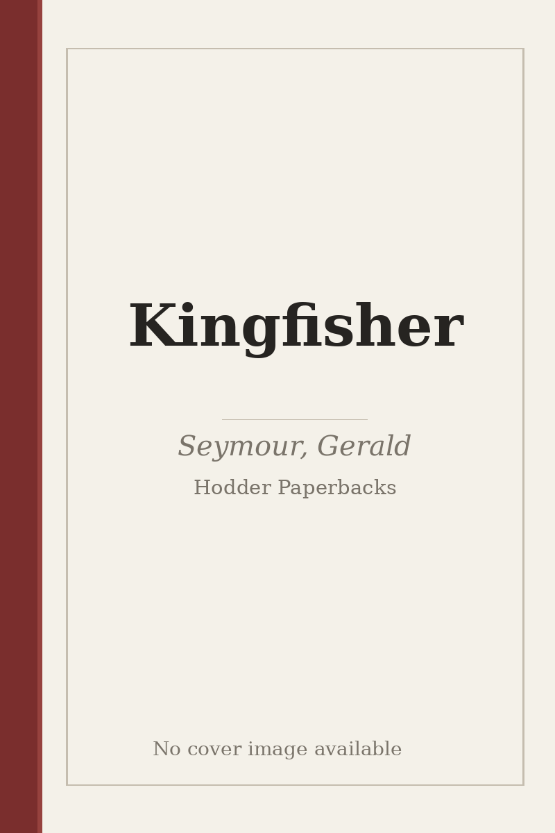 Kingfisher - no cover image available