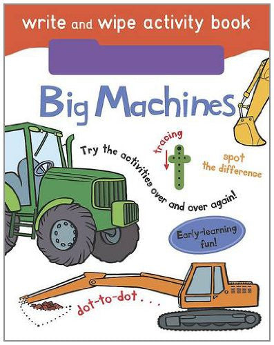 Write and Wipe Activity - Big Machines