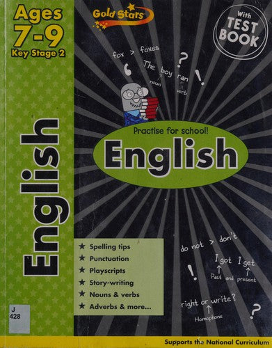 Gold Stars KS2 English Workbook Age 7-9