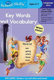 Disney Fairies School Skills Workbook - Sight Words and Vocabulary