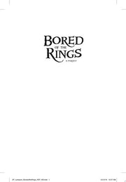 Bored of the Rings: A Parody