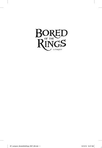 Bored of the Rings: A Parody