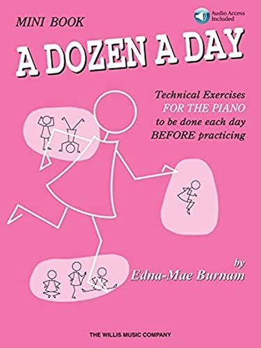 Mini Book - A Dozen A Day (Book/Online Audio-Includes Online Access Code) Pack
