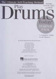 Play Drums Today! - Starter Pack. Includes CD and DVD: Starter Pack Levels 1 & 2