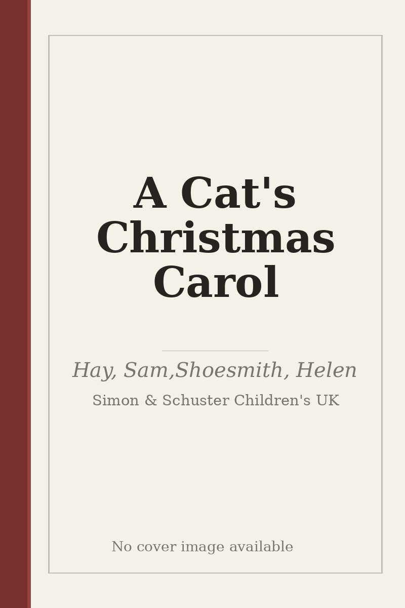 A Cat's Christmas Carol - no cover image available