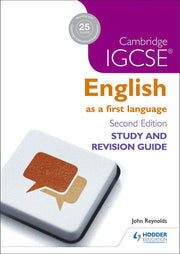 Cambridge IGCSE English First Language Study and Revision Guide (IGCSE Study Guides)