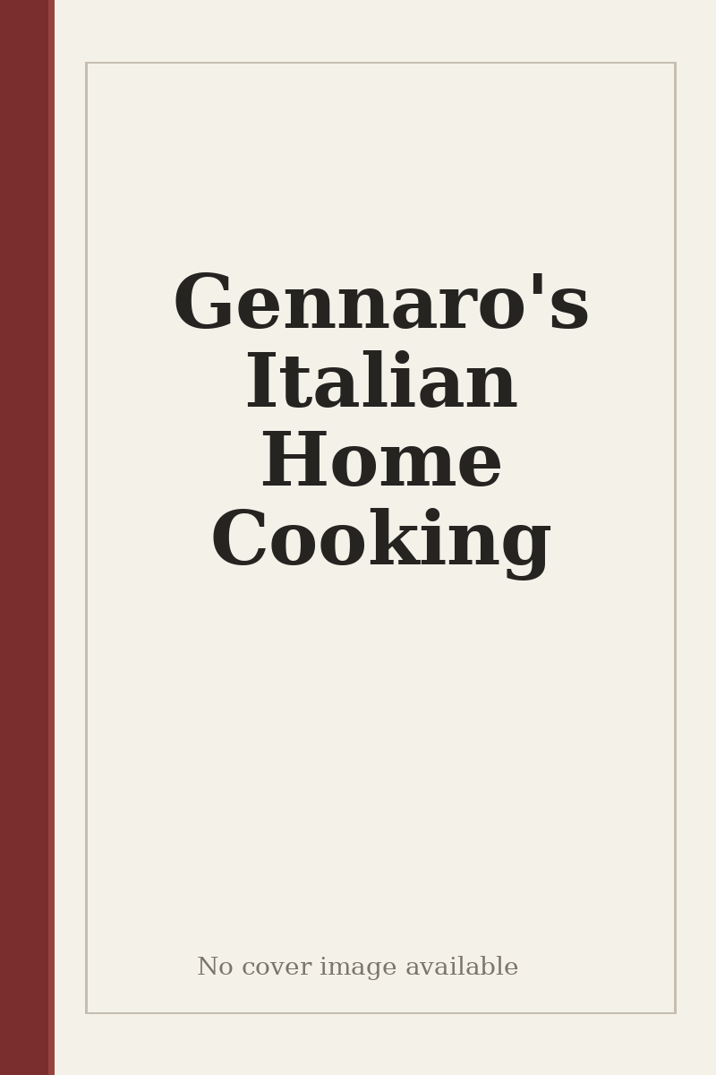 Gennaro's Italian Home Cooking - no cover image available