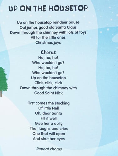 Disney Christmas sing-along