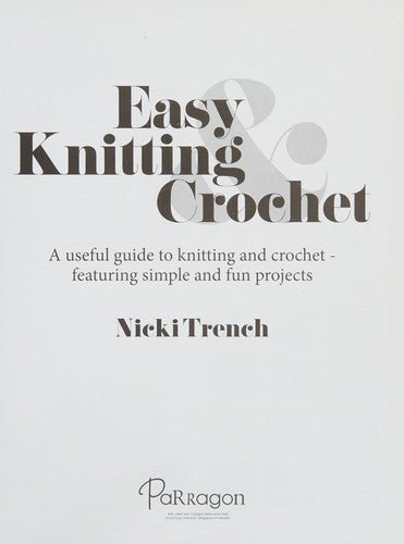 Easy Knitting and Crochet