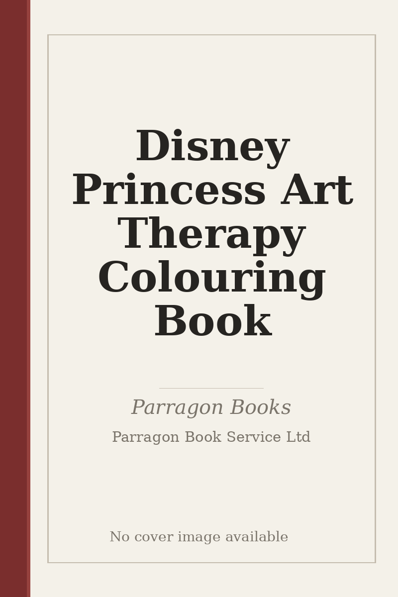 Disney Princess Art Therapy Colouring Book - no cover image available
