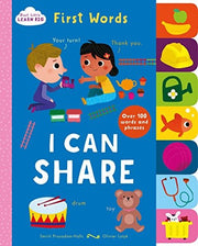 Start Little, Learn Big - Tabbed Board Book I Can Share: First Words