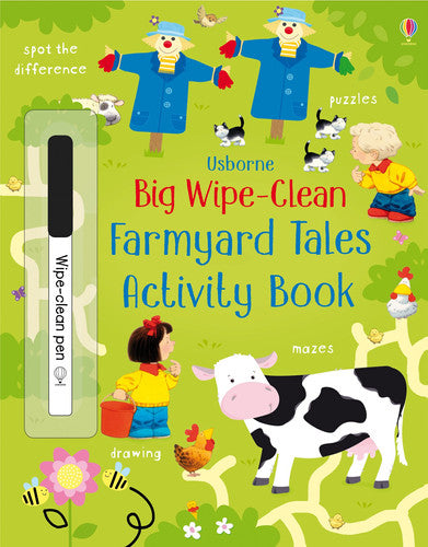 Big Wipe Clean Farmyard Tales Activity Book: *: *