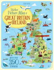 Sticker Picture Atlas of Great Britain and Ireland (Sticker Books): 1