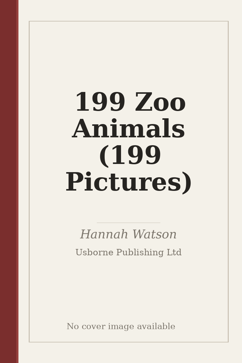 199 Zoo Animals (199 Pictures) - no cover image available