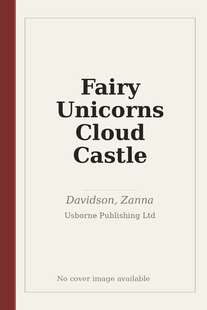 Fairy Unicorns Cloud Castle - no cover image available