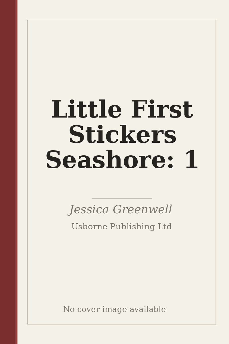 Little First Stickers Seashore: 1 - no cover image available