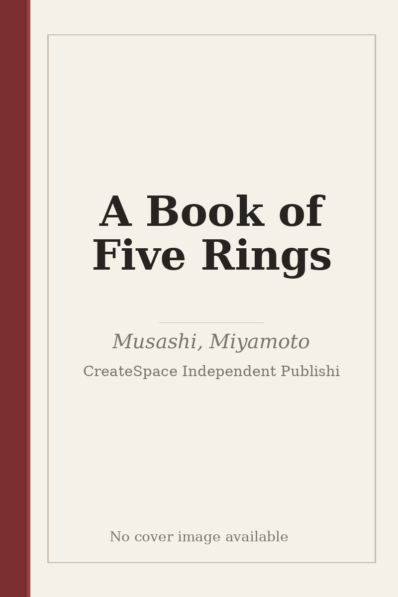 A Book of Five Rings - no cover image available