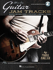 All In One Guitar Jam Tracks Gtr Bk W Online Audio (Includes Online Access Code)