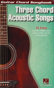 Guitar Chord Songbook: Three Chord Acoustic Songs (Guitar Chord Songbooks)