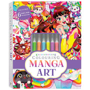 Kaleidoscope Colouring Kit: Manga Art: 1