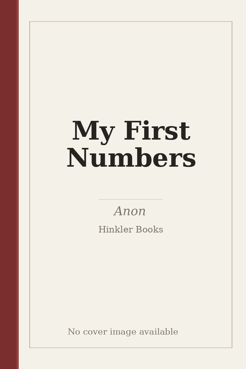 My First Numbers - no cover image available
