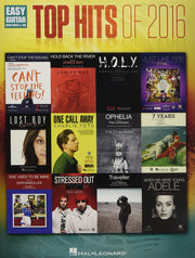 Top Hits of 2016 (Easy Guitar With Notes & Tab)
