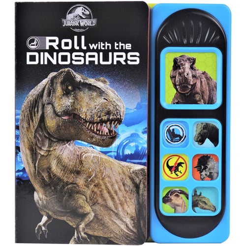 Jurassic World: Roll with the Dinosaurs Sound Book - PI Kids (Play-A-Sound)