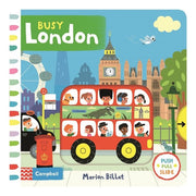Busy London: A Push, Pull and Slide Book (Campbell London, 15)