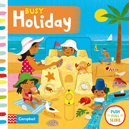 Busy Holiday: A Push, Pull, Slide Book (Campbell Busy Books, 25)