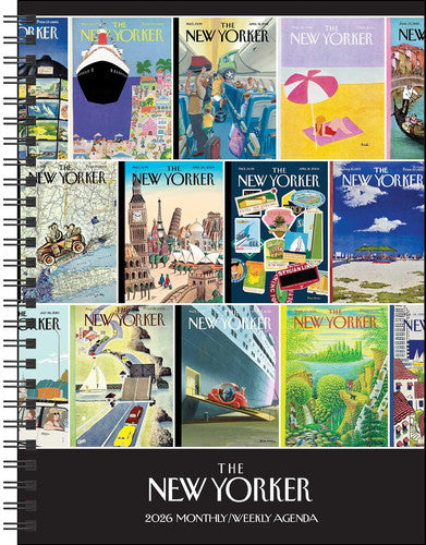 The New Yorker Magazine 2026 Monthly/Weekly Agenda Calendar