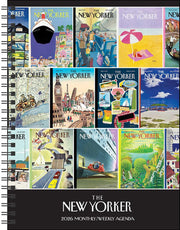 The New Yorker Magazine 2026 Monthly/Weekly Agenda Calendar