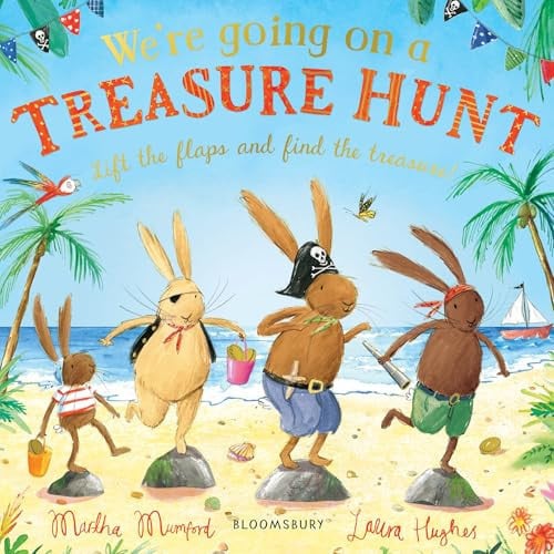 We're Going on a Treasure Hunt: A Lift-the-Flap Adventure (The Bunnies of Hoppity Hill)