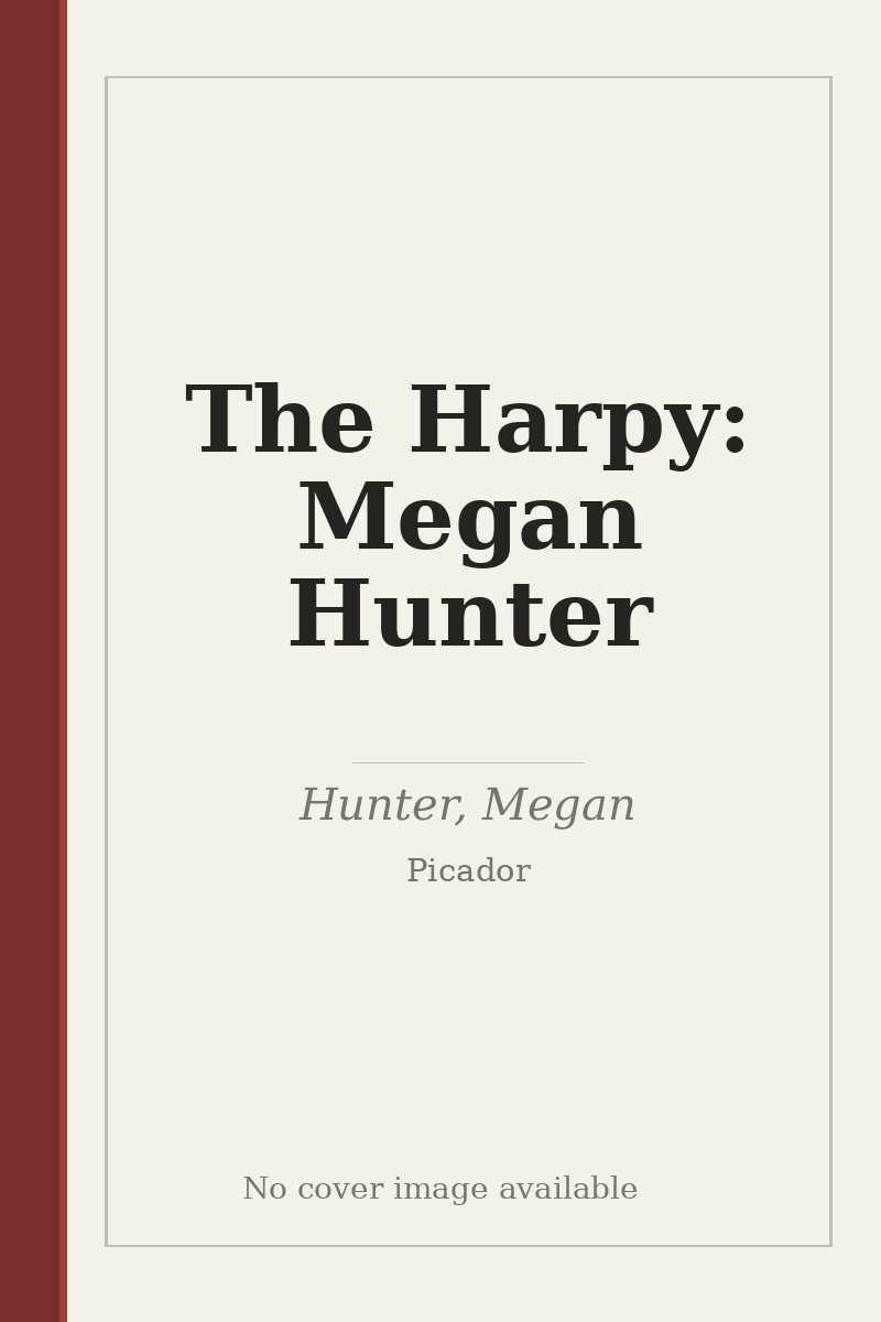 The Harpy: Megan Hunter - no cover image available