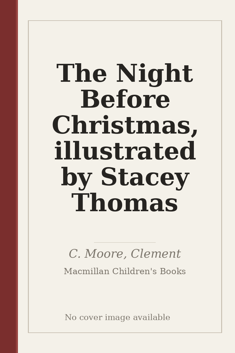 The Night Before Christmas, illustrated by Stacey Thomas - no cover image available