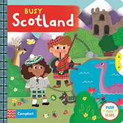 Busy Scotland: A Push, Pull, Slide Book (Campbell Busy Books, 35)