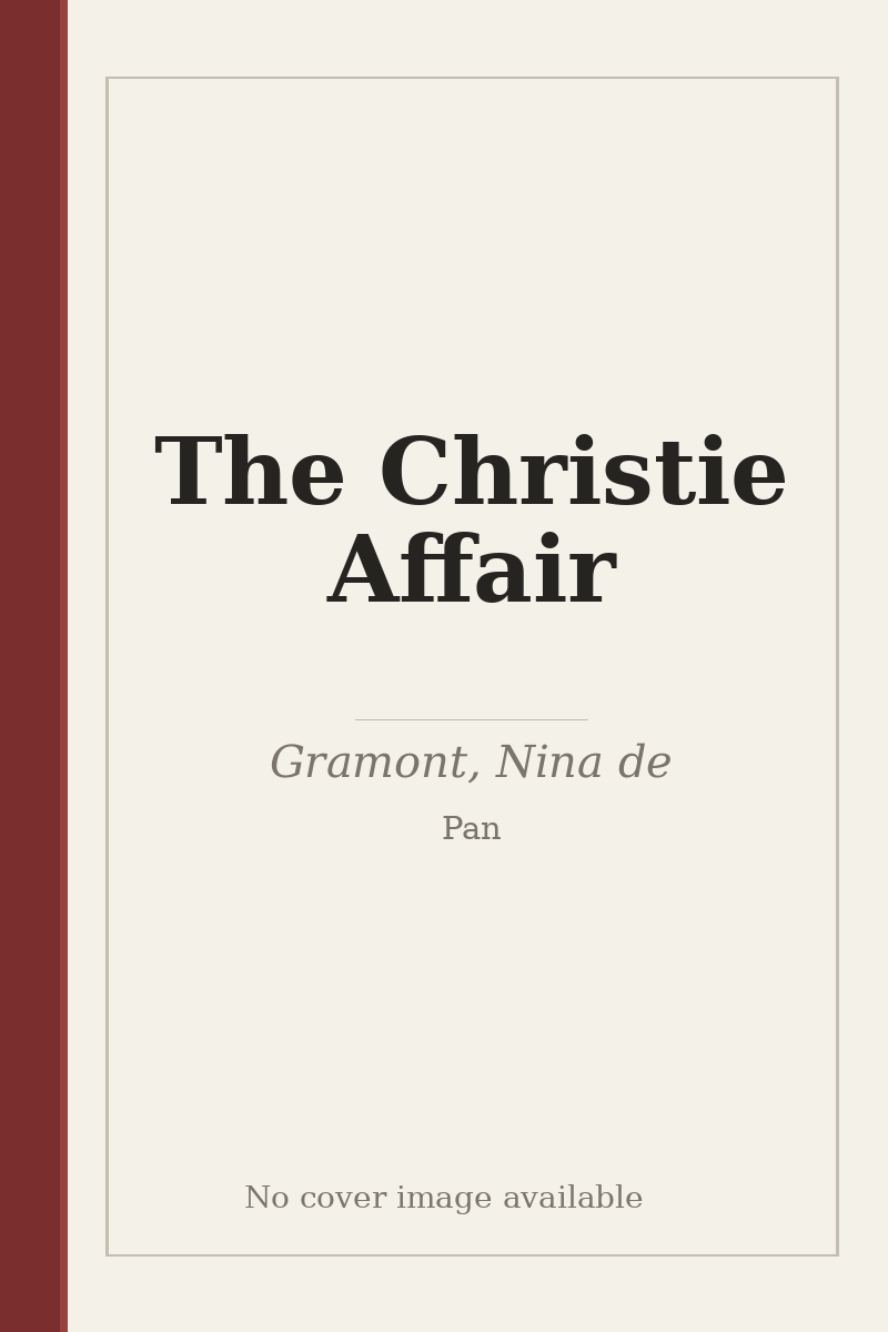 The Christie Affair - no cover image available