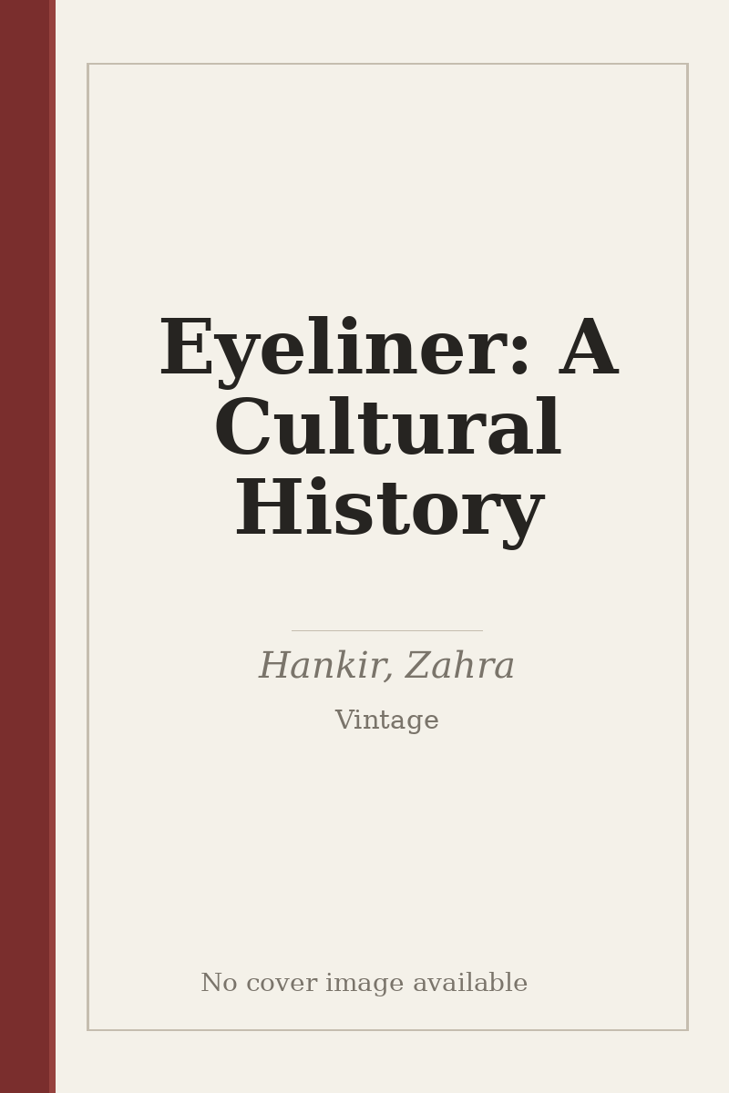 Eyeliner: A Cultural History - no cover image available
