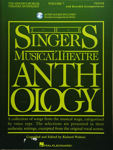 The Singer's Musical Theatre Anthology - Volume 7: Tenor Book/Online Audio