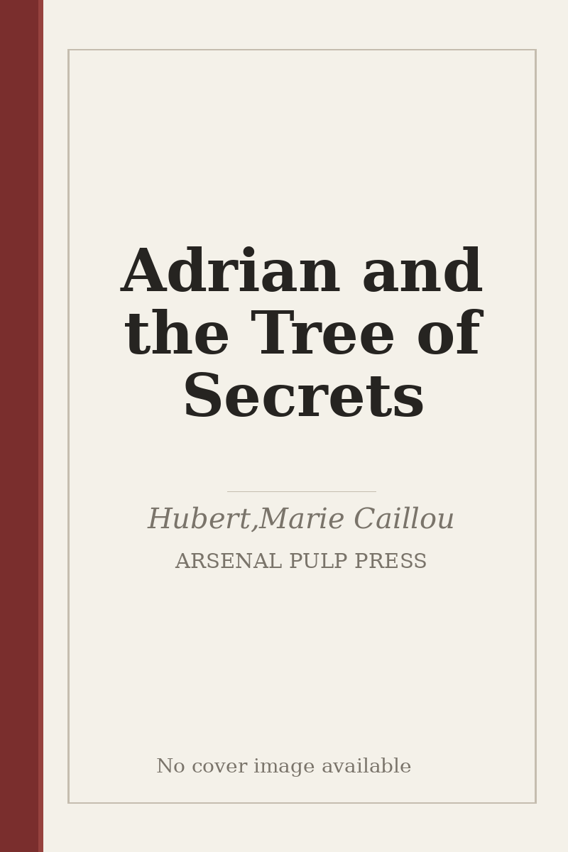Adrian and the Tree of Secrets - no cover image available