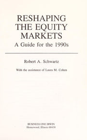 Reshaping Equity Markets