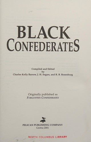 Black Confederates