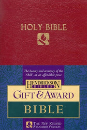 NRSV Gift and Award Bible Burgundy: New Revised Standard Version, Gift & Award, Burgundy