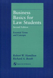 Business Basics for Law Students: Essential Terms and Concepts (Essentials for law students series)