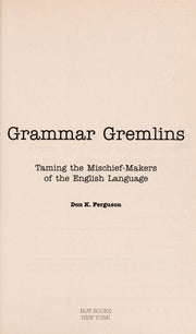 Title: Grammar Gremlins