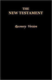 The New Testament: Recovery Version, Black