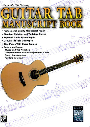 21st Century Guitar TAB Manuscript Book (21st Century Guitar Course)